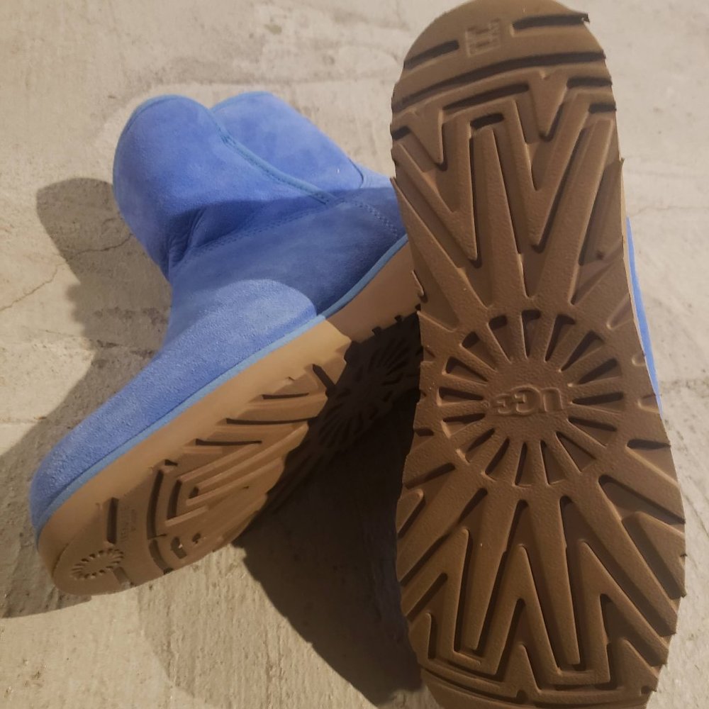 Ugg Kristin Blue Wedge Boots